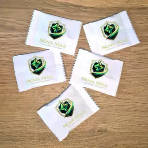 Full Colour Printed logo mints