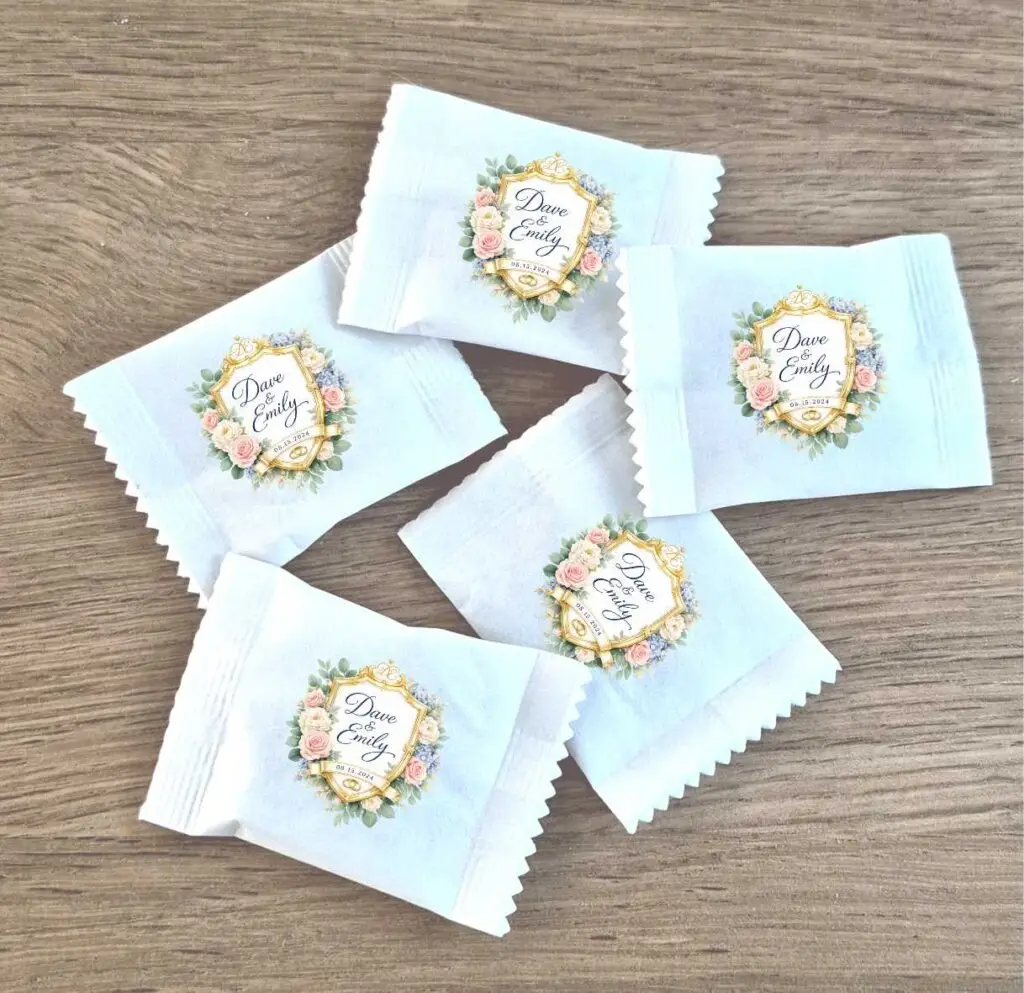 Wedding Custom Printed mints