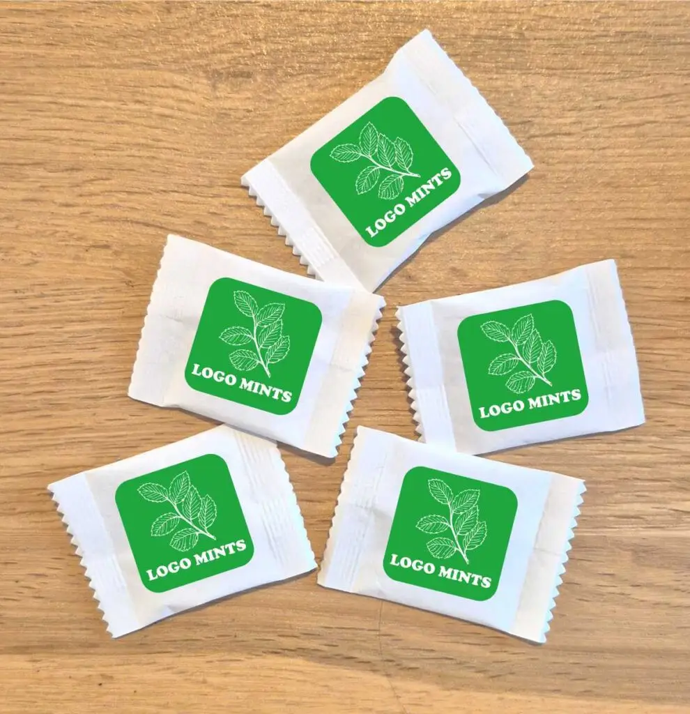 Custom Printed Full Colour Logo MInts