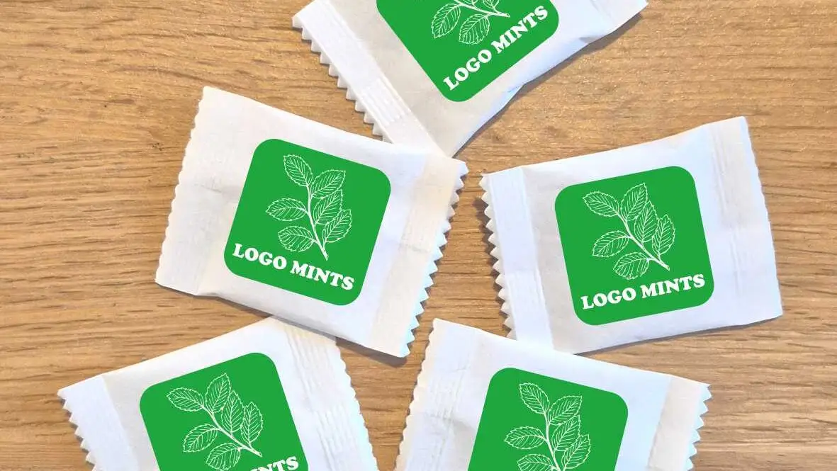 Custom Printed Full Colour Logo MInts