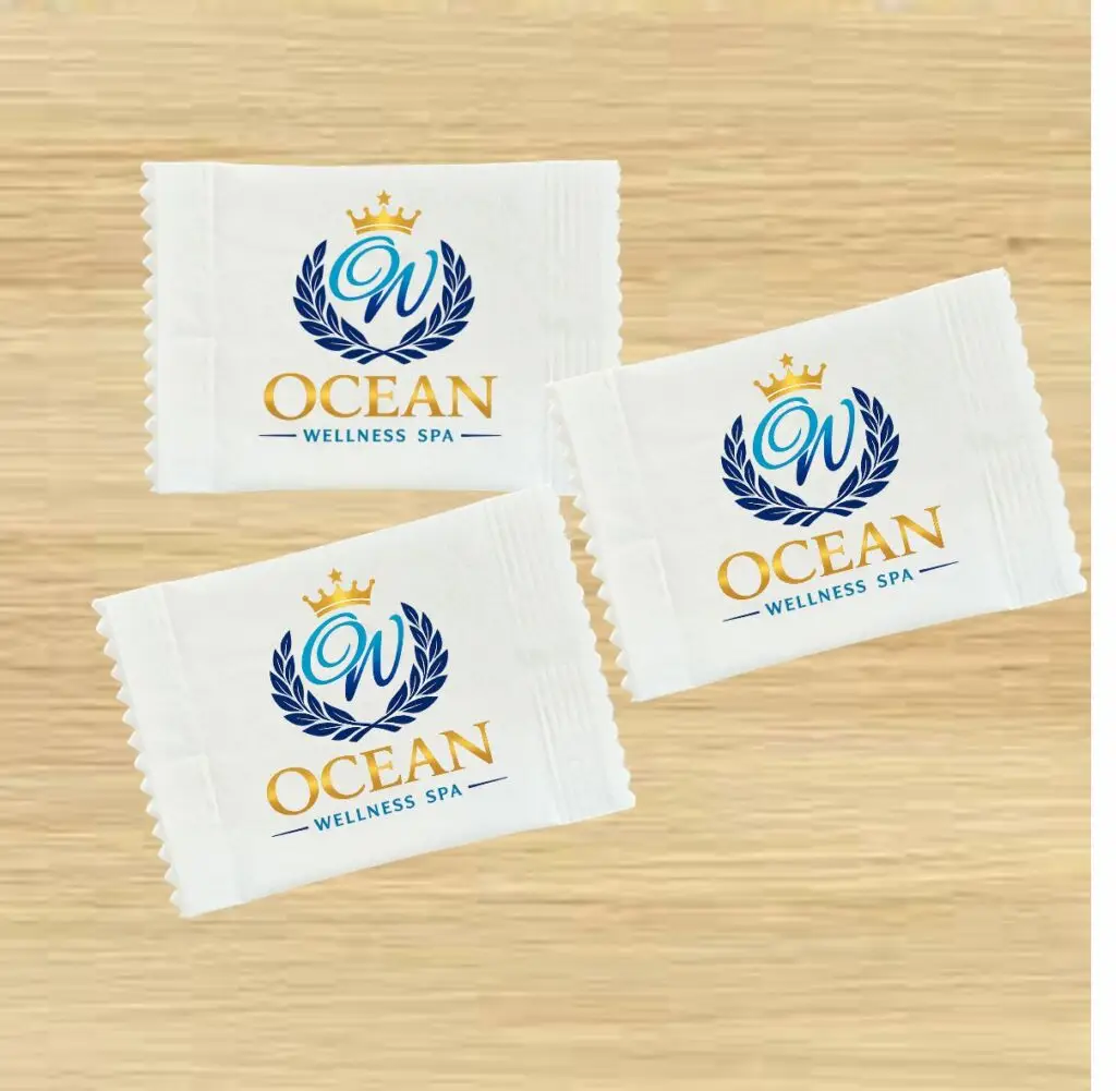 Custom printed Full Colour individually wrapped Eco Friendly Branded Mints