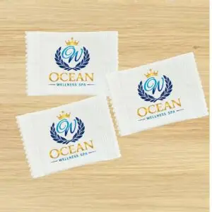 Custom printed spa mints