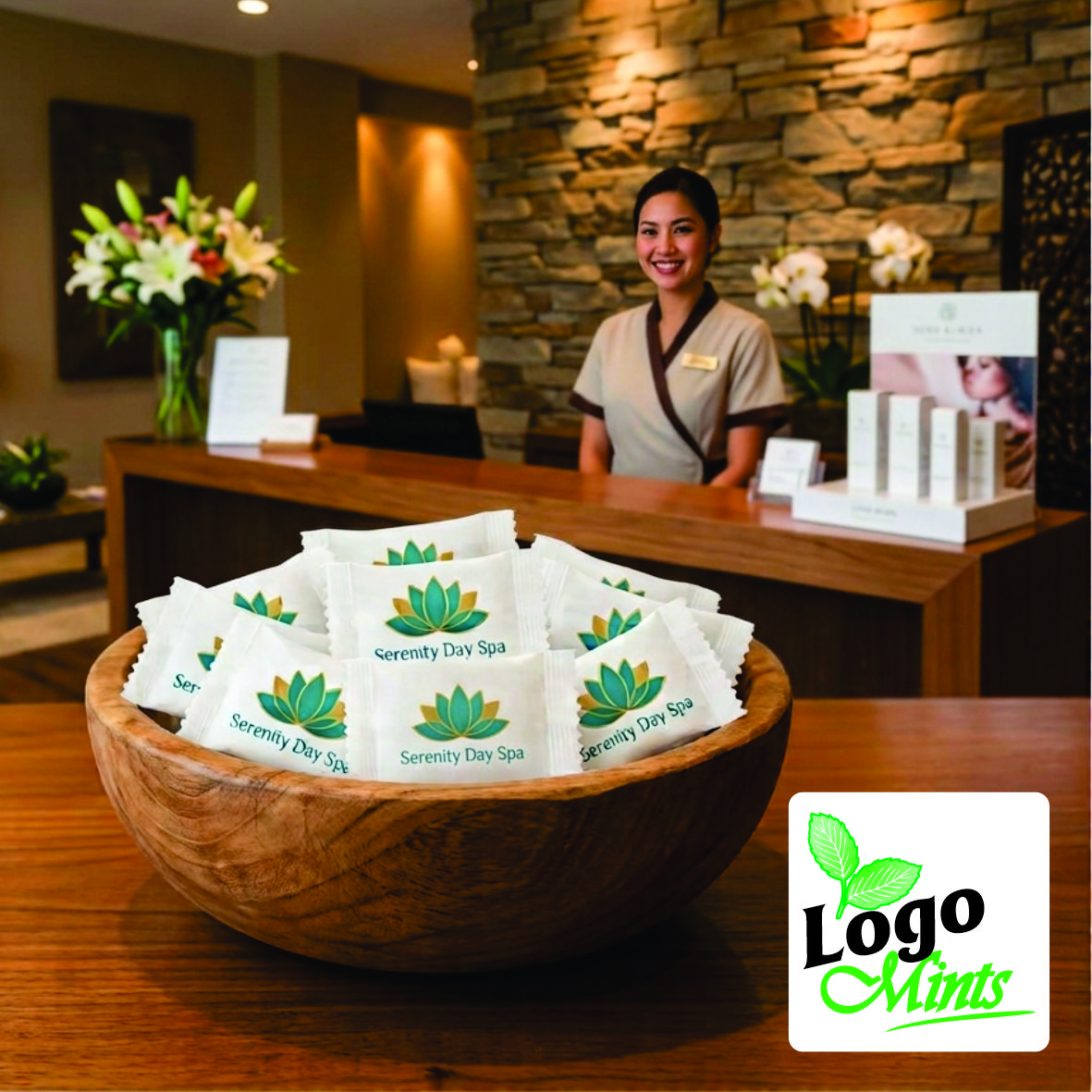 Mints for Spa's and Hair salon's